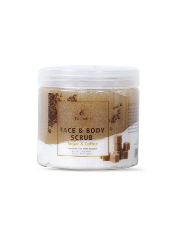 Face & Body Scrub Sugar & Coffee 500 g